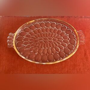 Vintage Jeanette Vanity Glass Vanity or Serving Tray